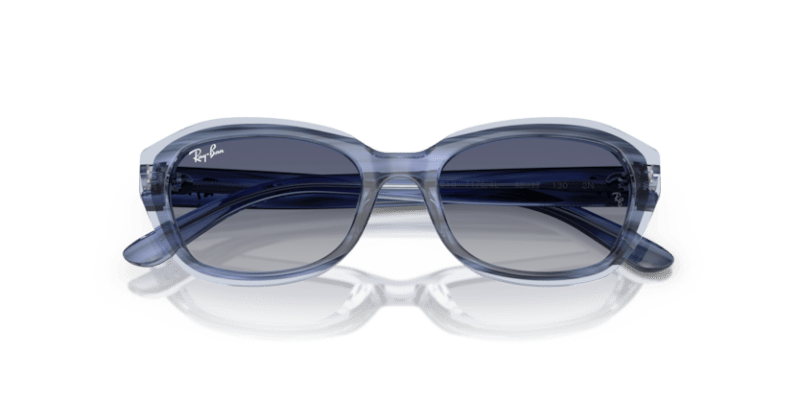 Striped Blue On Transparent Blue - 0RJ9081S 8056262267851