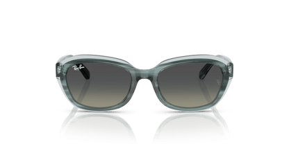 Striped Green On Transparent Green - 0RJ9081S 8056262267844