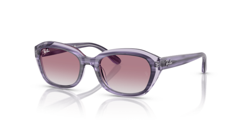 Striped Violet On Transparent Violet - 0RJ9081S 8056262267837