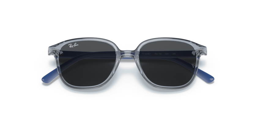 0RJ9093S - Ray - Ban Junior - (Transparent Blue) Dark Grey - 45 - 16 - 130 MM - Ardor Eyewear 8056597633185