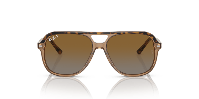 0RJ9096S - Ray - Ban Junior - (Havana On Transparent Brown) Brown/Grey Polarized - 49 - 13 - 130 MM - Ardor Eyewear 8056597941136