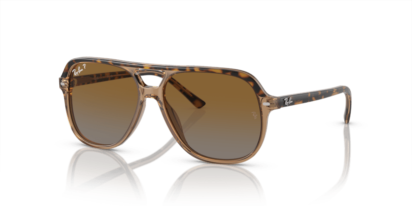 0RJ9096S - Ray - Ban Junior - (Havana On Transparent Brown) Brown/Grey Polarized - 49 - 13 - 130 MM - Ardor Eyewear 8056597941136