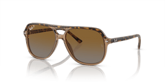 0RJ9096S - Ray - Ban Junior - (Havana On Transparent Brown) Brown/Grey Polarized - 49 - 13 - 130 MM - Ardor Eyewear 8056597941136