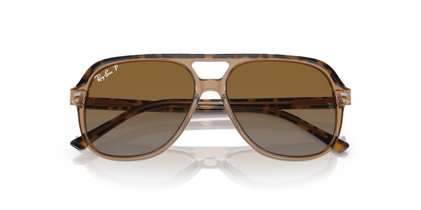 0RJ9096S - Ray - Ban Junior - (Havana On Transparent Brown) Brown/Grey Polarized - 49 - 13 - 130 MM - Ardor Eyewear 8056597941136