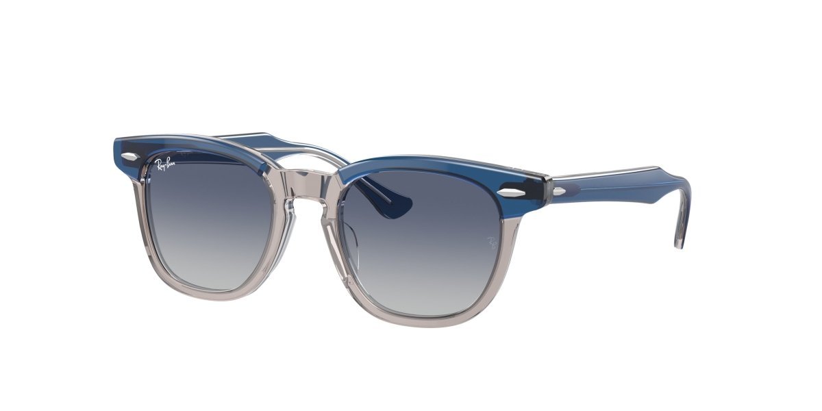 0RJ9098S - Ray - Ban Junior - (Top Dark Blue & Brown & Light Grey) Grey/Blue - 45 - 18 - 130 MM - Ardor Eyewear 8056262047149