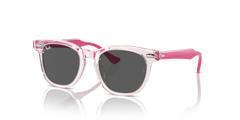 0RJ9098S - Ray - Ban Junior - (Transparent Pink) Dark Grey - 45 - 18 - 130 MM - Ardor Eyewear 8056262134399