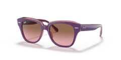 0RJ9186S - Ray - Ban Junior - (Violet On Transparent Pink) Pink Gradient Brown - 43 - 15 - 130 MM - Ardor Eyewear 8056597632560