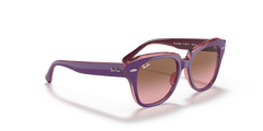 0RJ9186S - Ray - Ban Junior - (Violet On Transparent Pink) Pink Gradient Brown - 43 - 15 - 130 MM - Ardor Eyewear 8056597632560