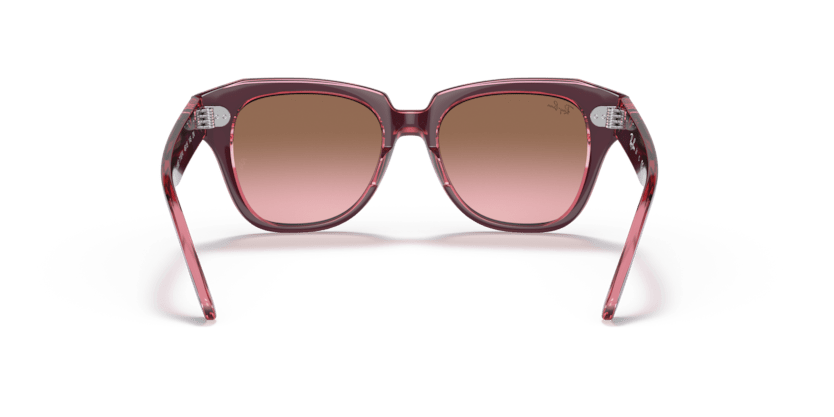 0RJ9186S - Ray - Ban Junior - (Violet On Transparent Pink) Pink Gradient Brown - 43 - 15 - 130 MM - Ardor Eyewear 8056597632560