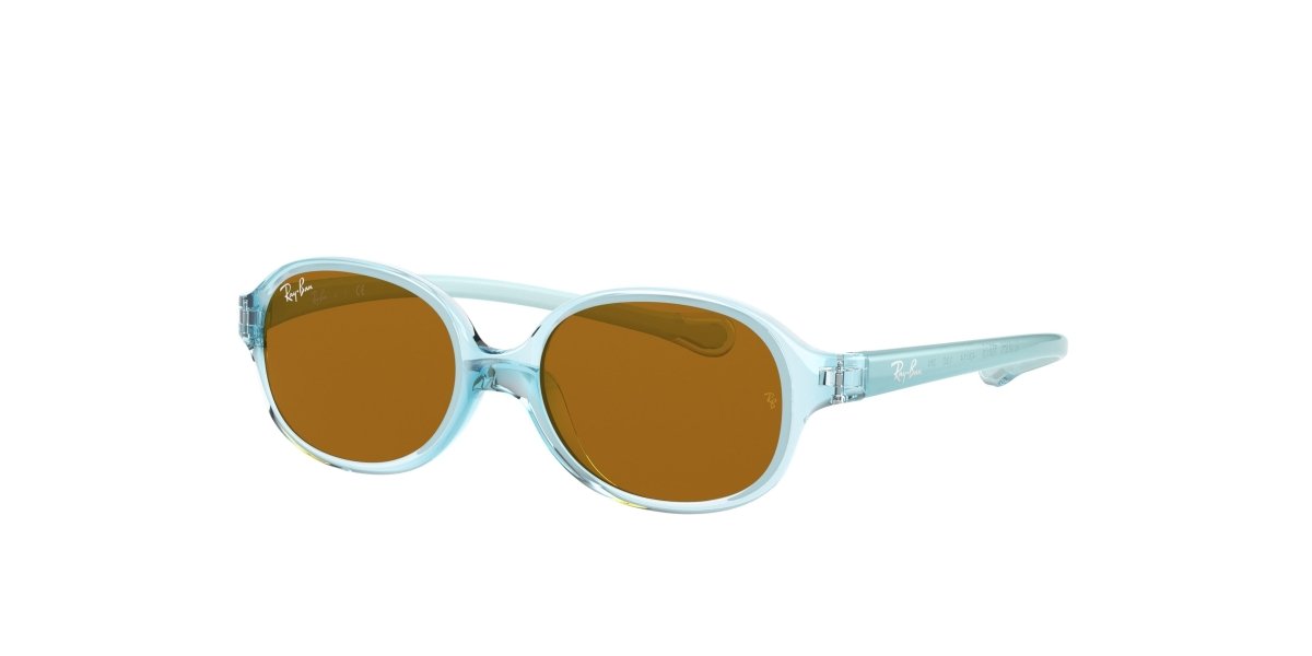 0RJ9187S - Ray - Ban Junior - (Transparent Light Blue) Brown - 39 - 14 - 125 MM - Ardor Eyewear 8056597480260