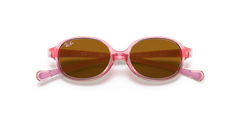 0RJ9187S - Ray - Ban Junior - (Transparent Light Red) Brown - 39 - 14 - 125 MM - Ardor Eyewear 8056597464802