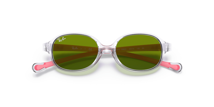 0RJ9187S - Ray - Ban Junior - (Transparent Light Violet) Green - 39 - 14 - 125 MM - Ardor Eyewear 8056597464833