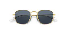 0RJ9557S - Ray - Ban Junior - (Gold) Dark Blue Polar Polarized - 46 - 19 - 130 MM - Ardor Eyewear 8056597434393