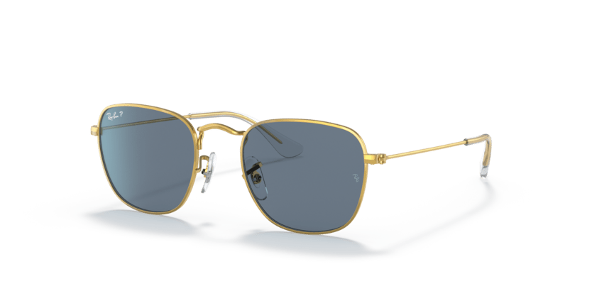 0RJ9557S - Ray - Ban Junior - (Gold) Dark Blue Polar Polarized - 46 - 19 - 130 MM - Ardor Eyewear 8056597434393