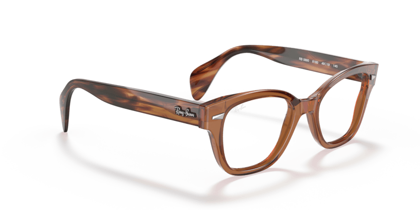 0RX0880 - Ray - Ban Vista - Brown - (Transparent Brown 8180) - 49 - 19 - 145 MM - Ardor Eyewear 8056597664226