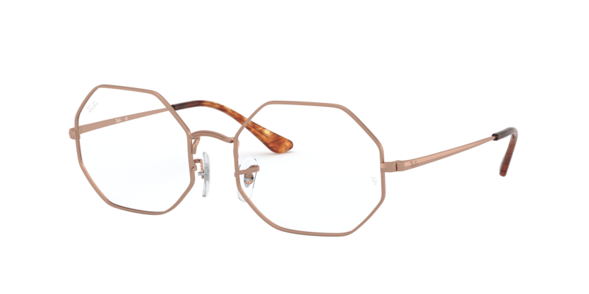 Copper - 0RX1972V 8056597182348 Ray-Ban Vista Eyeglasses Unisex Rectangle