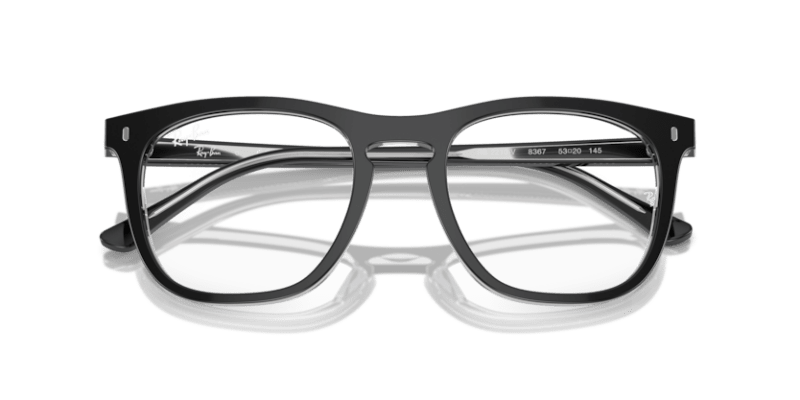 Dark Grey On Transparent Light Grey - 0RX2210V 8056262039854