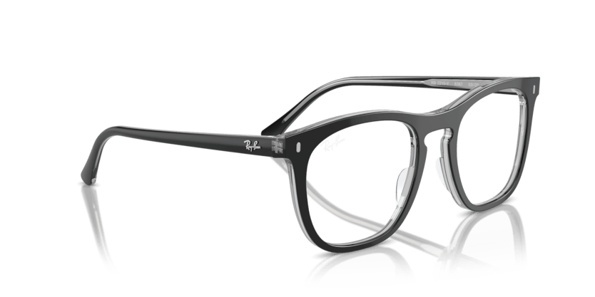 0RX2210V - Ray - Ban Vista - Grey - (Dark Grey On Transparent Light Grey 8367) - 51 - 21 - 145 MM - Ardor Eyewear 8056262039854