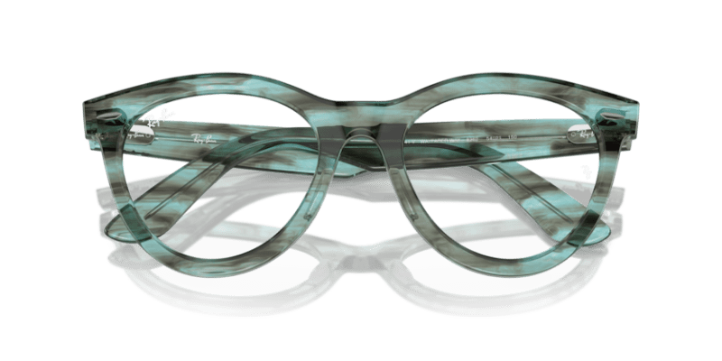 Striped Transparent Green - 0RX2241V 8056262037911