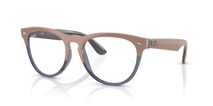 0RX4471V - Ray - Ban Vista - Beige - (Beige On Transparent Dark Blue 8195) - 54 - 18 - 145 MM - Ardor Eyewear 8056597714037