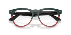 0RX4471V - Ray - Ban Vista - Dark Green On Transparent Light Red - 51MM - Ardor Eyewear 8056597714020