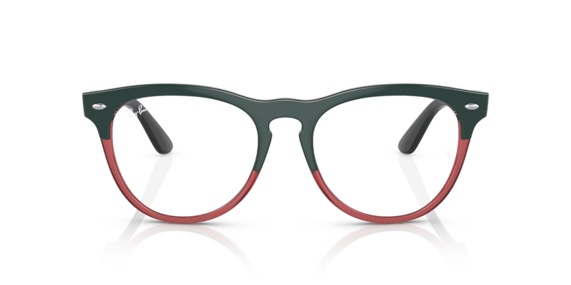 0RX4471V - Ray - Ban Vista - Dark Green On Transparent Light Red - 51MM - Ardor Eyewear 8056597714020