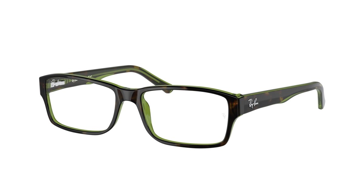 0RX5169 - Ray - Ban Vista - Brown - (Havana On Green 2383) - 52 - 16 - 140 MM - Ardor Eyewear 805289297048