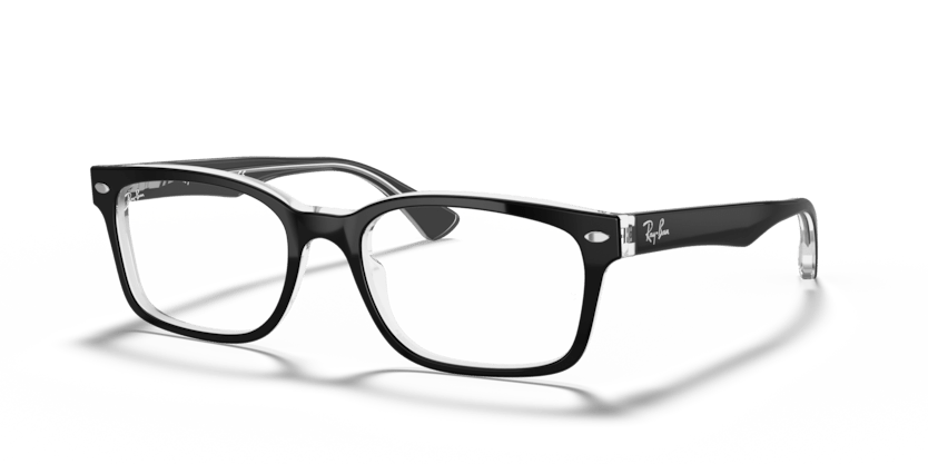 0RX5286 - Ray - Ban Vista - Black - (Black On Transparent 2034) - 51 - 18 - 135 MM - Ardor Eyewear 8053672005189