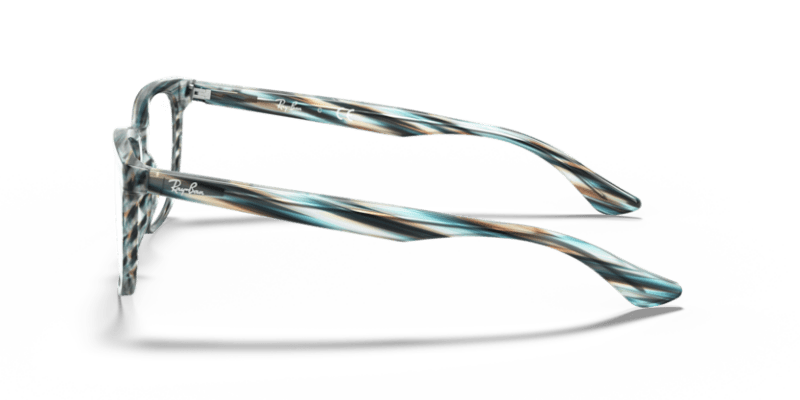 Ray-Ban Vista 0RX5369 Striped Blue and Grey 8056597010948