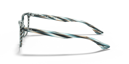 Ray-Ban Vista 0RX5369 Striped Blue and Grey 8056597010948