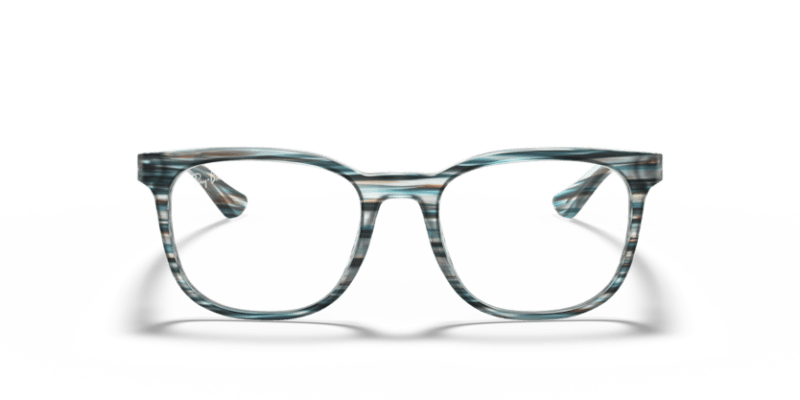 Ray-Ban Vista 0RX5369 Striped Blue and Grey 8056597010948