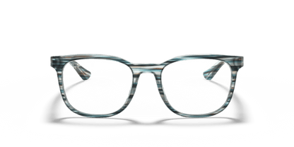 Ray-Ban Vista 0RX5369 Striped Blue and Grey 8056597010948