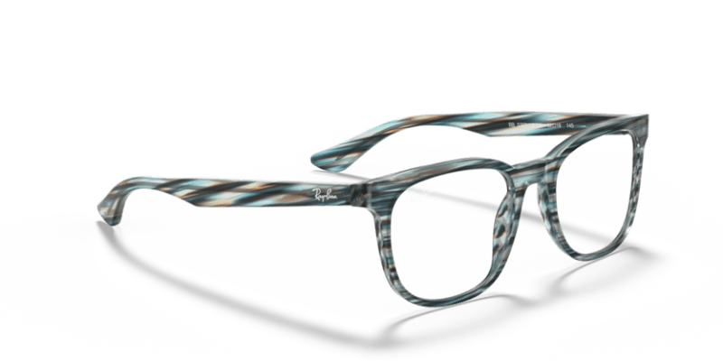 Ray-Ban Vista 0RX5369 Striped Blue and Grey 8056597010948