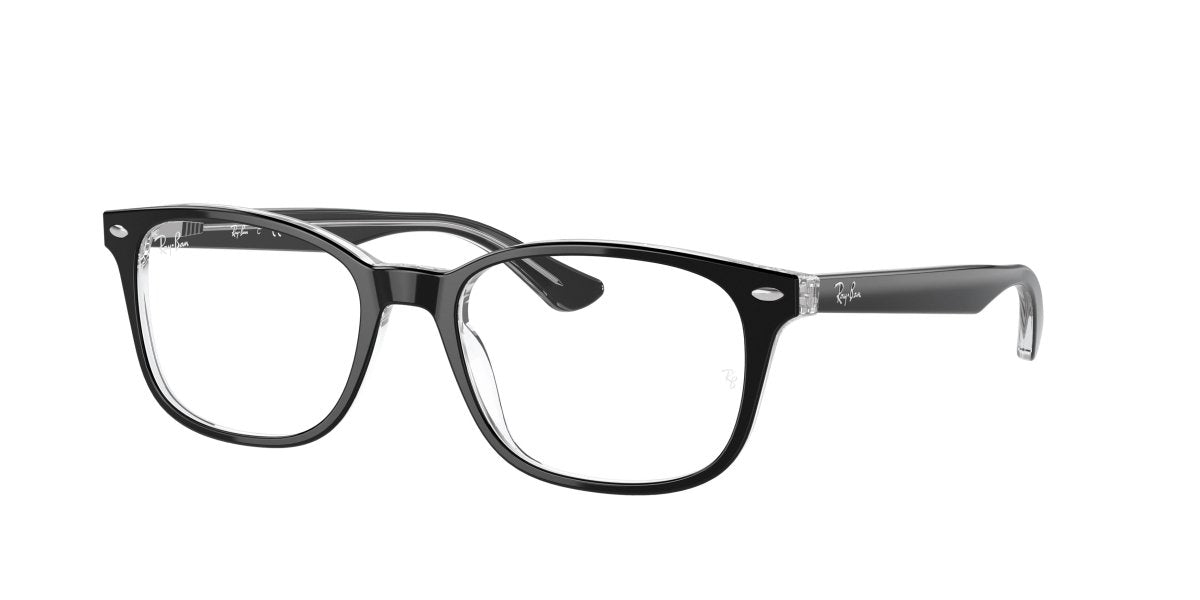 0RX5375 - Ray - Ban Vista - Black - (Black On Transparent 2034) - 51 - 18 - 145 MM - Ardor Eyewear 8056597061865