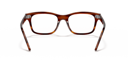 Striped Red Havana - 0RX5383 8056597124041 Ray-Ban Vista Eyeglasses Unisex Rectangle