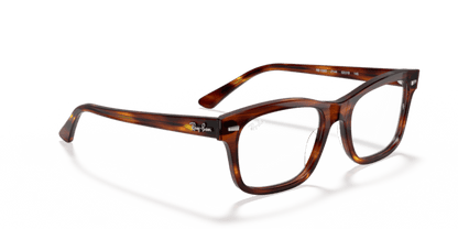 Striped Red Havana - 0RX5383 8056597124041 Ray-Ban Vista Eyeglasses Unisex Rectangle