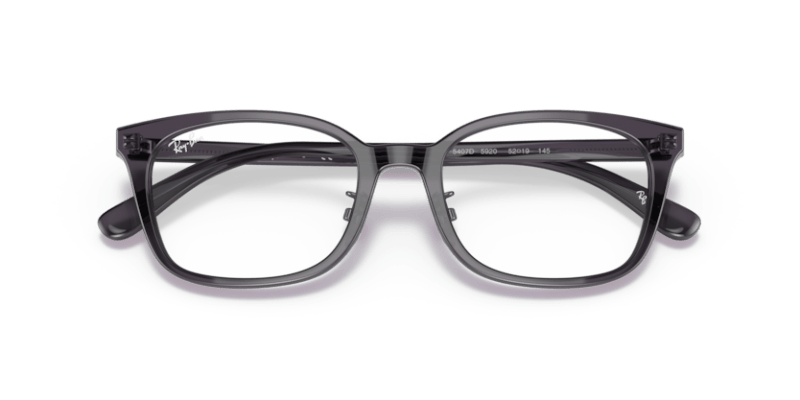 Transparent Dark Grey - 0RX5407D 8056597666930