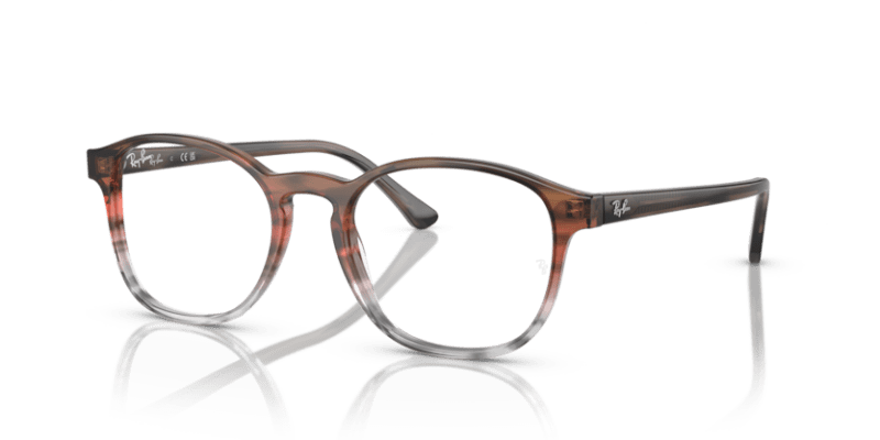 Striped Brown & Red - 0RX5417 8056597826969