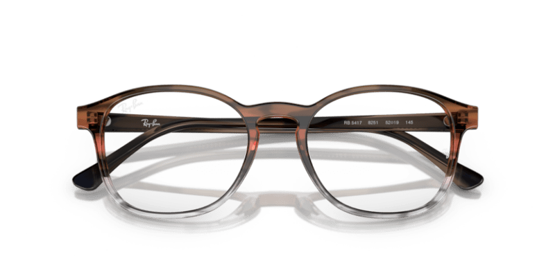 Striped Brown & Red - 0RX5417 8056597826969