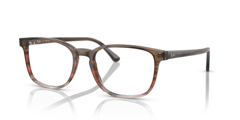 0RX5418 - Ray - Ban Vista - Brown - (Striped Brown & Red 8251) - 54 - 19 - 145 MM - Ardor Eyewear 8056597827072