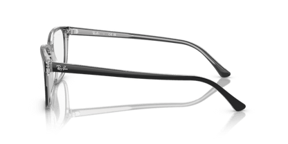 Dark Grey On Transparent Grey - 0RX5418 8056262056677