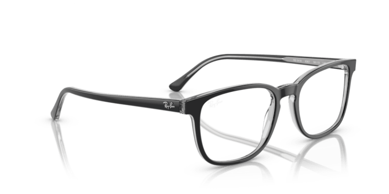 Dark Grey On Transparent Grey - 0RX5418 8056262056677