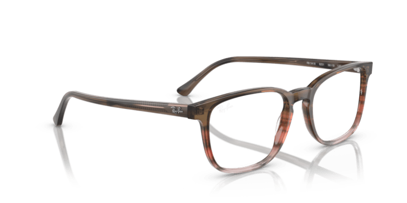 Striped Brown & Red - 0RX5418 8056597827065