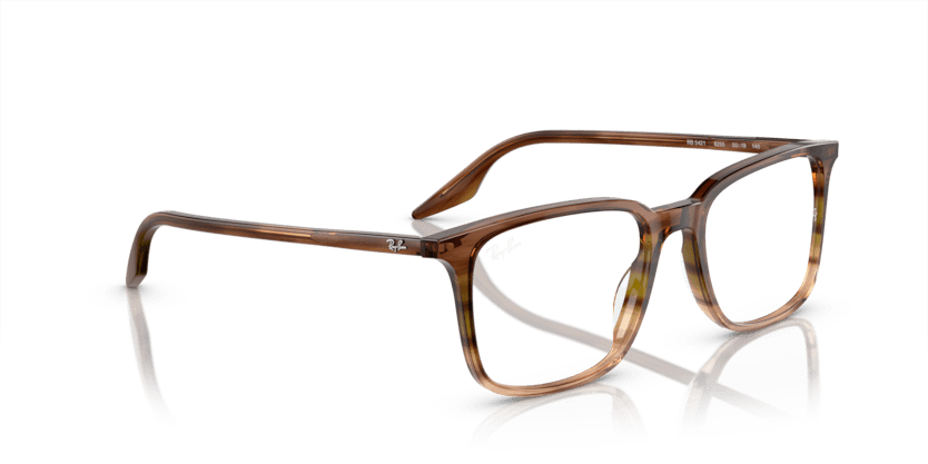 0RX5421 - Ray - Ban Vista - Brown - (Striped Brown & Green 8255) - 53 - 19 - 145 MM - Ardor Eyewear 8056597937160