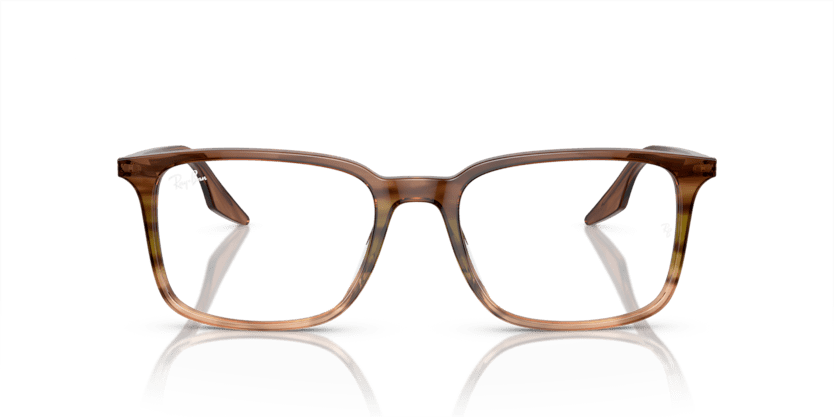 0RX5421 - Ray - Ban Vista - Brown - (Striped Brown & Green 8255) - 53 - 19 - 145 MM - Ardor Eyewear 8056597937160