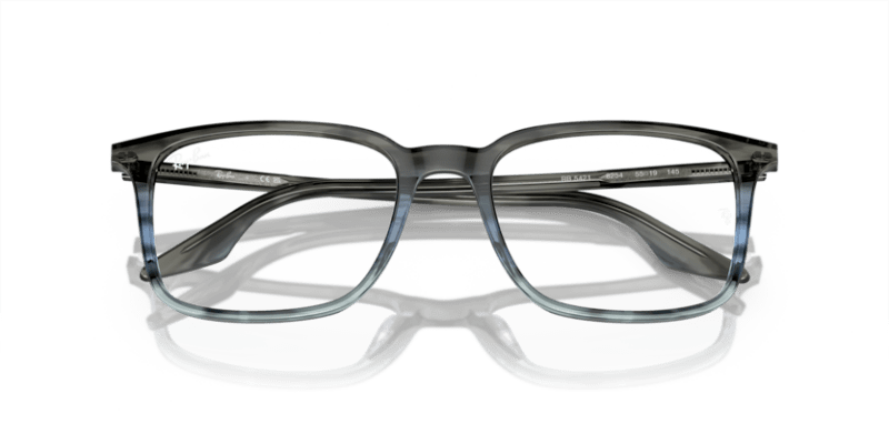 Striped Grey & Blue - 0RX5421 8056597937146