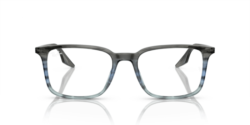 Striped Grey & Blue - 0RX5421 8056597937146