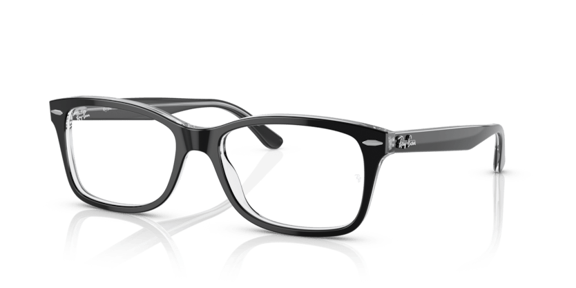 0RX5428 - Ray - Ban Vista - Black - (Black On Transparent 2034) - 50 - 17 - 145 MM - Ardor Eyewear 8056597728508