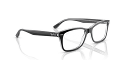 0RX5428 - Ray - Ban Vista - Black - (Black On Transparent 2034) - 50 - 17 - 145 MM - Ardor Eyewear 8056597728508