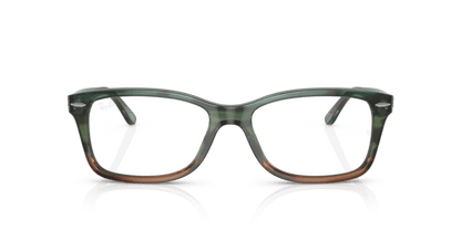 Striped Blue Gradient Green - 0RX5428 8056597890434